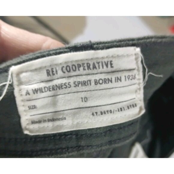 REI Co Op Trailsmith Jogger Cargo Pants Size 10 Gray Hiking Outdoors Cotton - Picture 6 of 11